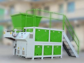 Single Shaft Plastic Shredder Machine | Plastic Recycling Machine